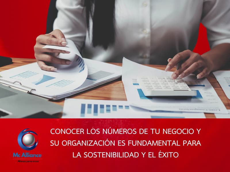 CONOCER LOS NÚMEROS DE TU NEGOCIO Y SU ORGANIZACIÓN ES FUNDAMENTAL PARA LA SOSTENIBILIDAD Y EL ÉXITO