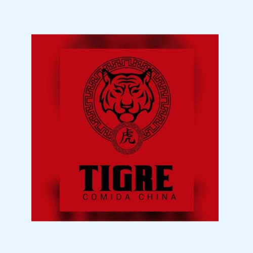 Logo - Símbolo de Restaurante Tigre - Comida oculta