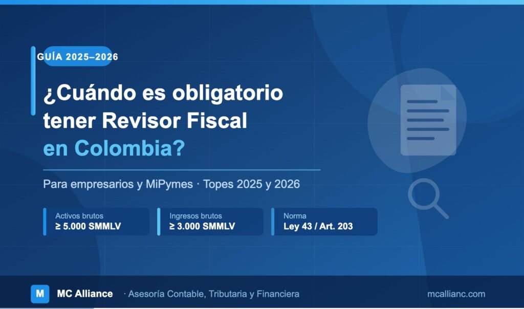 Revisor Fiscal en Colombia 2025 2026